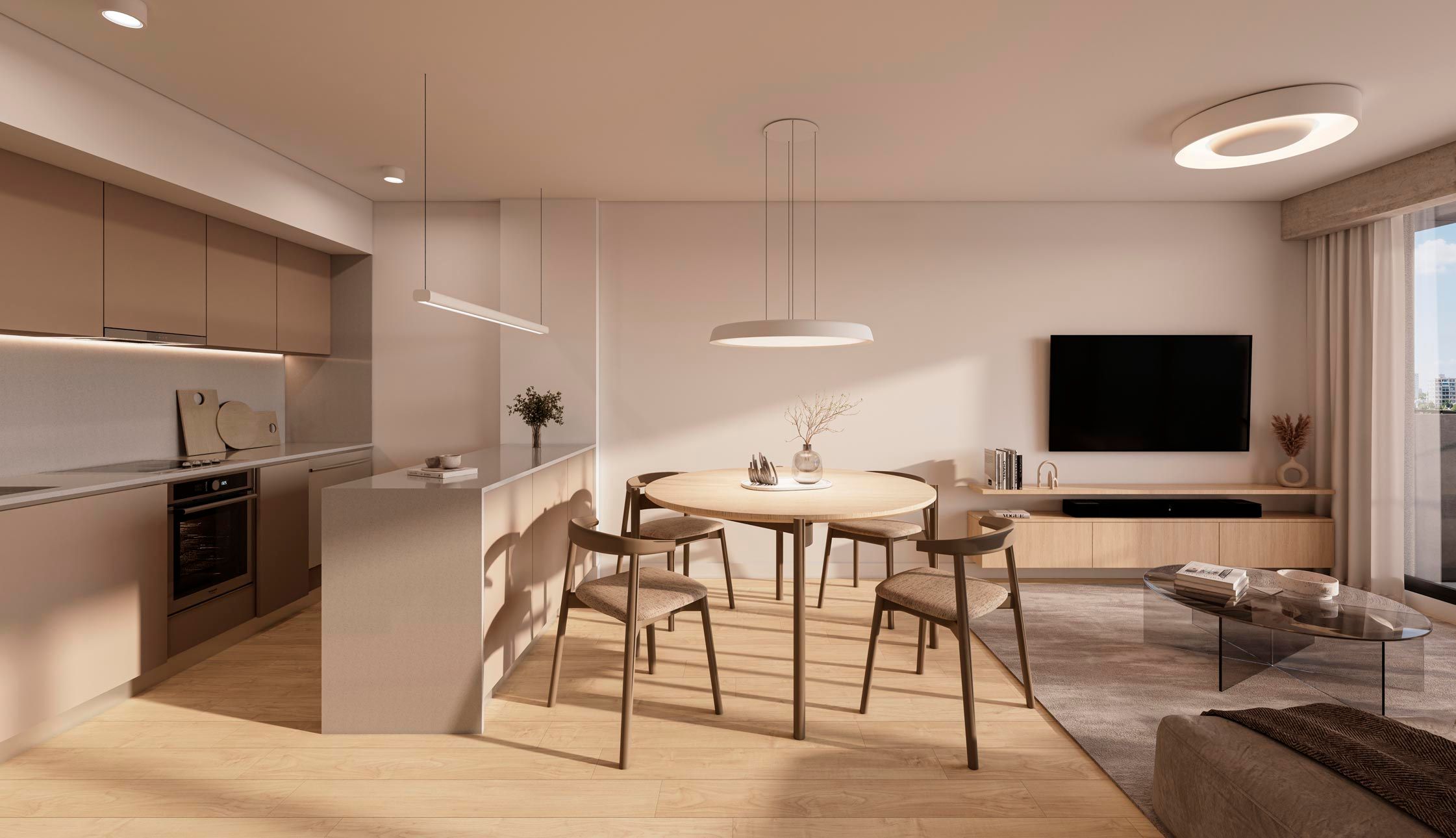 VIV Urban - 2 ambientes · Cocina comedor